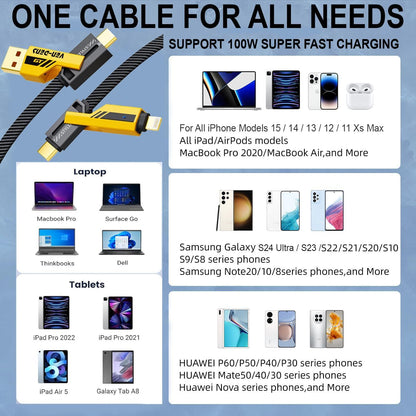 4 in 1 car cable